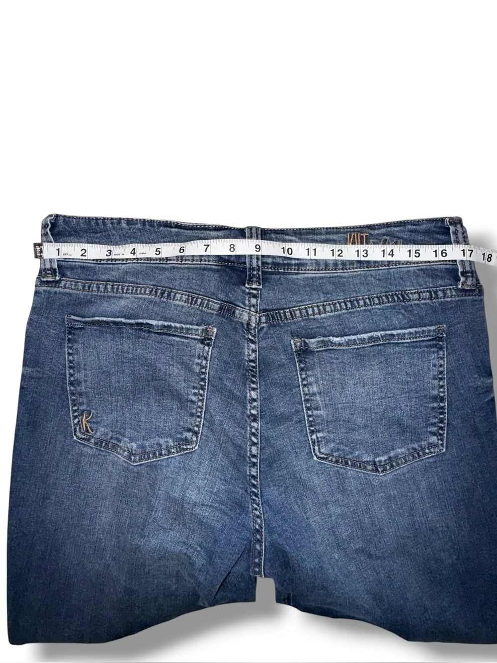KUT FROM THE KLOTH Nicole High-Rise Bootcut- Women’s Jeans 12 Watsonia Blue